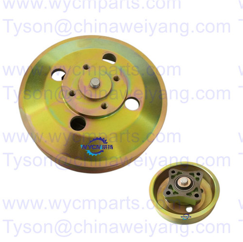 4110000988168 Fan Bracket Poly V Pulley LG936L Wheel Loader