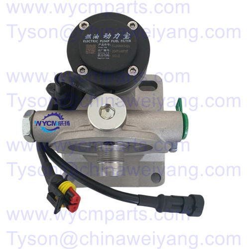 61260083421 Electric Pump Fuel Filter 860153236 for ZL50G Wheel Loader