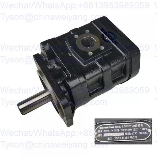 60301000042 gear pump LGCB2100 for Lonking ZL50NC wheel loader