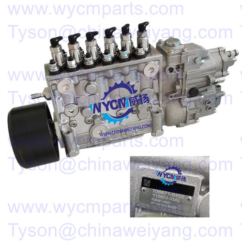 60046501 Fuel Injection Pump 115603-3342 for 6HK1 Engine Sany SY335C Excavator
