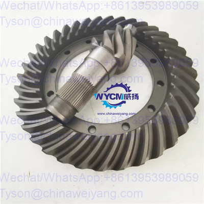 Spiral bevel gear 860115185 for XCMG ZL50GN wheel loader