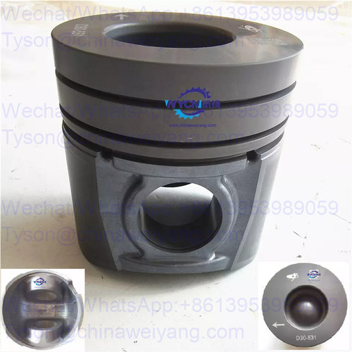 Yuchai piston D30-1004001 for YC4D80-T20 engine