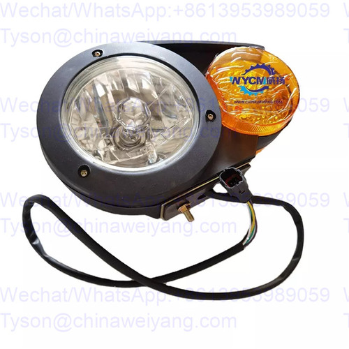 W370000680B Left front head lamp for SEM650B loader