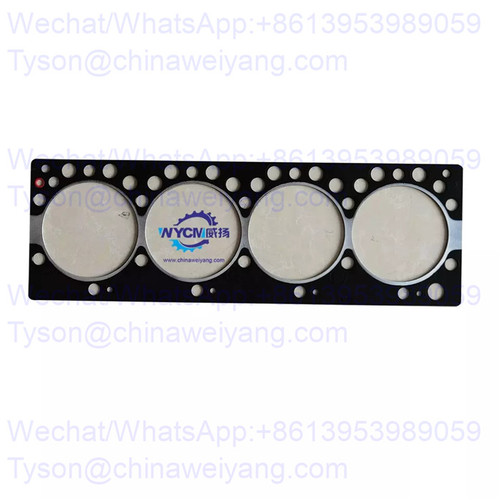 Shanghai head gasket D02A-109-50+A for D4114 engine