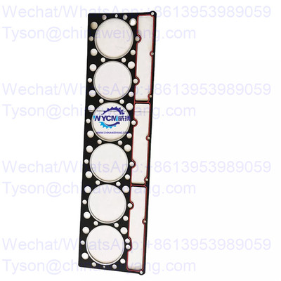 Shanghai cylinder head gasket C04AL-7E6167+A for C6121 engine