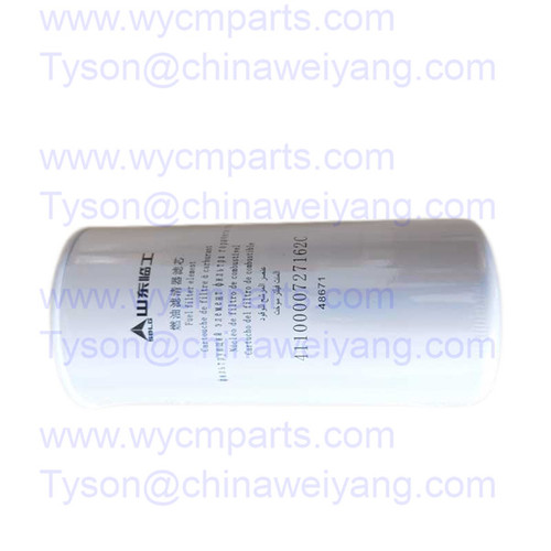4110000727162 fuel Filter for SDLG E6150F Excavator