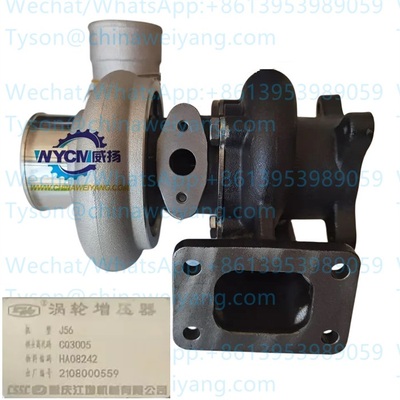 Yunnei Engine Parts J56 Turbocharger HA08242 for Engine YN38GBZ